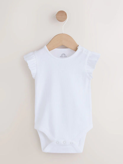 Black/White Stripe Baby Dungarees and Bodysuit Set 2 Piece (0mths-2yrs)