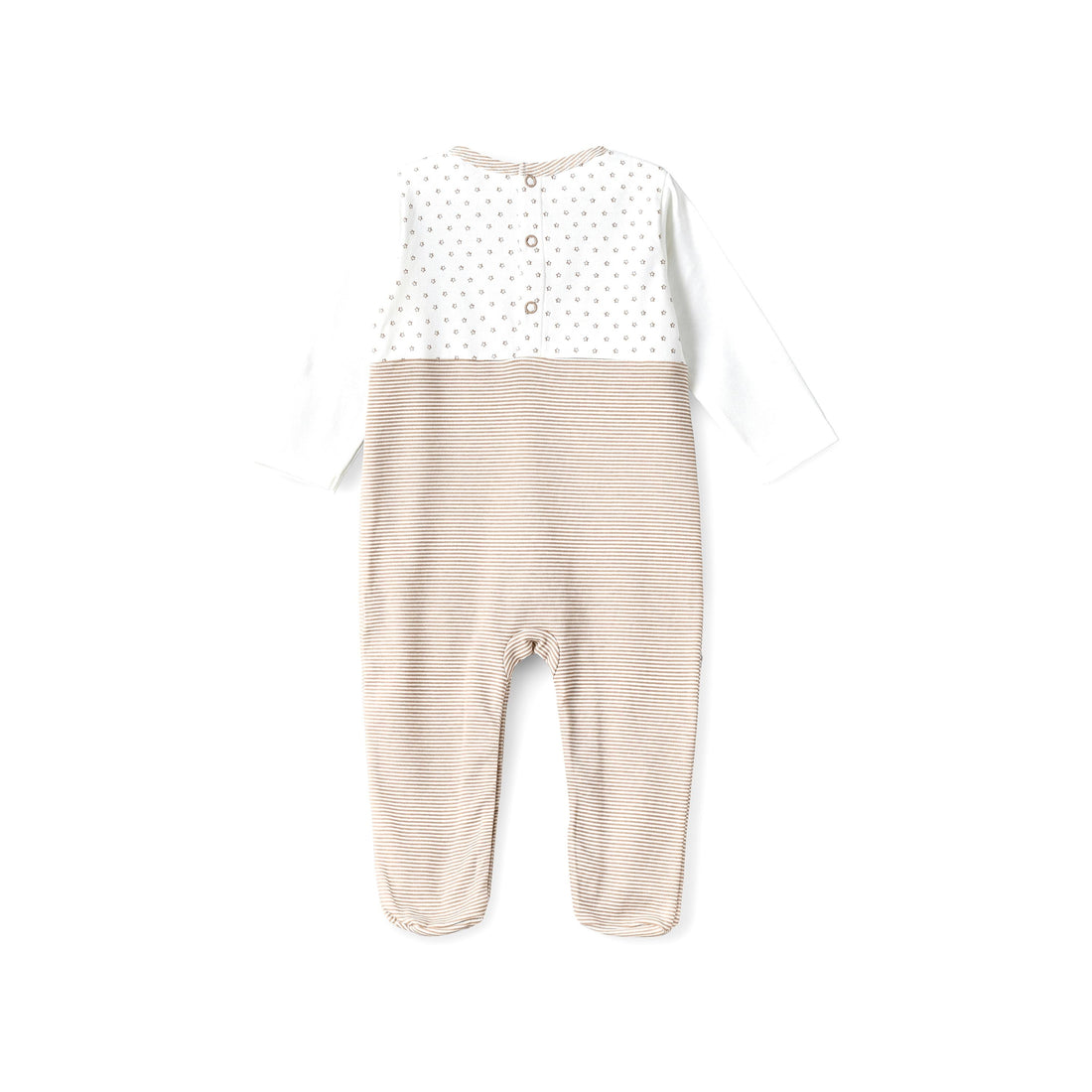 UniqKidz Striped Long Sleeves Sleepsuit