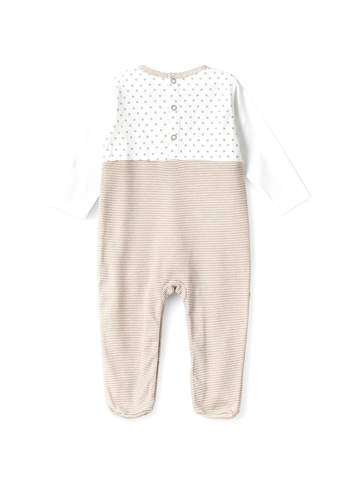 UniqKidz Striped Long Sleeves Sleepsuit-baby-boys-clothing-nightwear-sleepsuits-image-2