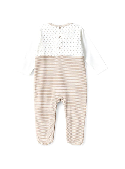UniqKidz Striped Long Sleeves Sleepsuit-baby-boys-clothing-nightwear-sleepsuits-image-2