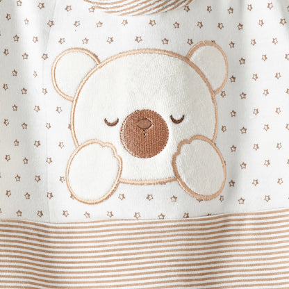 UniqKidz Striped Long Sleeves Sleepsuit