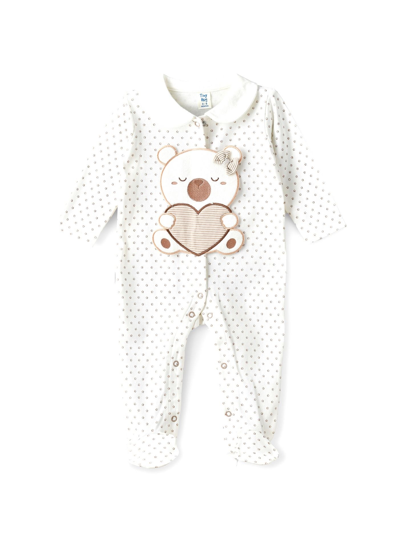 UniqKidz Printed Long Sleeves Sleepsuit-baby-boys-clothing-nightwear-sleepsuits-image-1