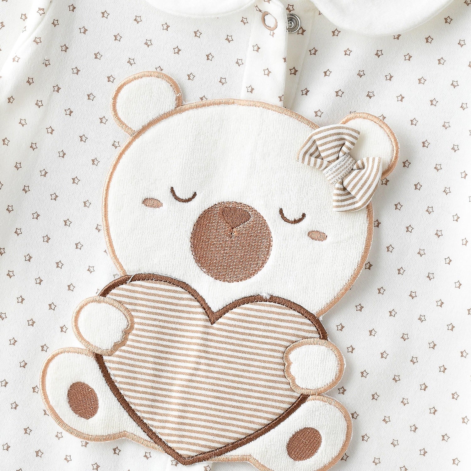 UniqKidz Printed Long Sleeves Sleepsuit