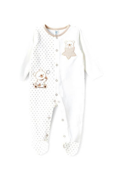 UniqKidz Printed Long Sleeves Sleepsuit