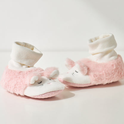 Animal Embroidered Booties