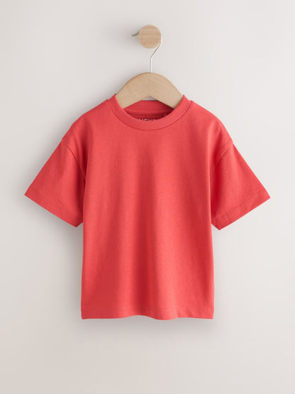 Red Short Sleeve Plain T-Shirt (3mths-7yrs) - Size 3-6 Months (62-68cm) - Red