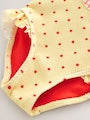 Yellow Apple Polka Dot Frill Swimsuit (3mths-7yrs) - Size 3-6 Months (62-68cm)