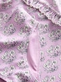 Lilac Purple Ditsy Floral Short Sleeved Sunsafe Swim Set (3mths-10yrs) - Size 3-6 Months (62-68cm)