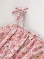 Pink Ditsy Floral Bikini (3mths-7yrs) - Size 3-6 Months (62-68cm)
