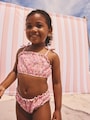 Pink Ditsy Floral Bikini (3mths-7yrs) - Size 3-6 Months (62-68cm)