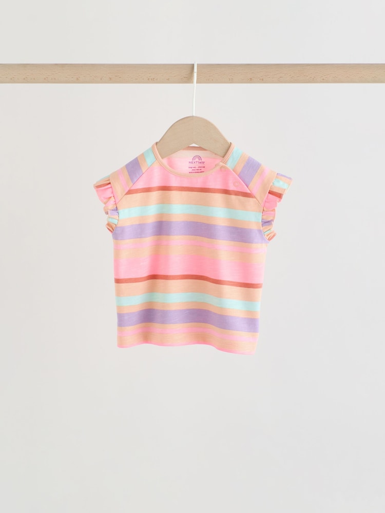 Bright Summer Short Sleeve Top and Shorts Baby Set 6 Piece (0mths-2yrs)