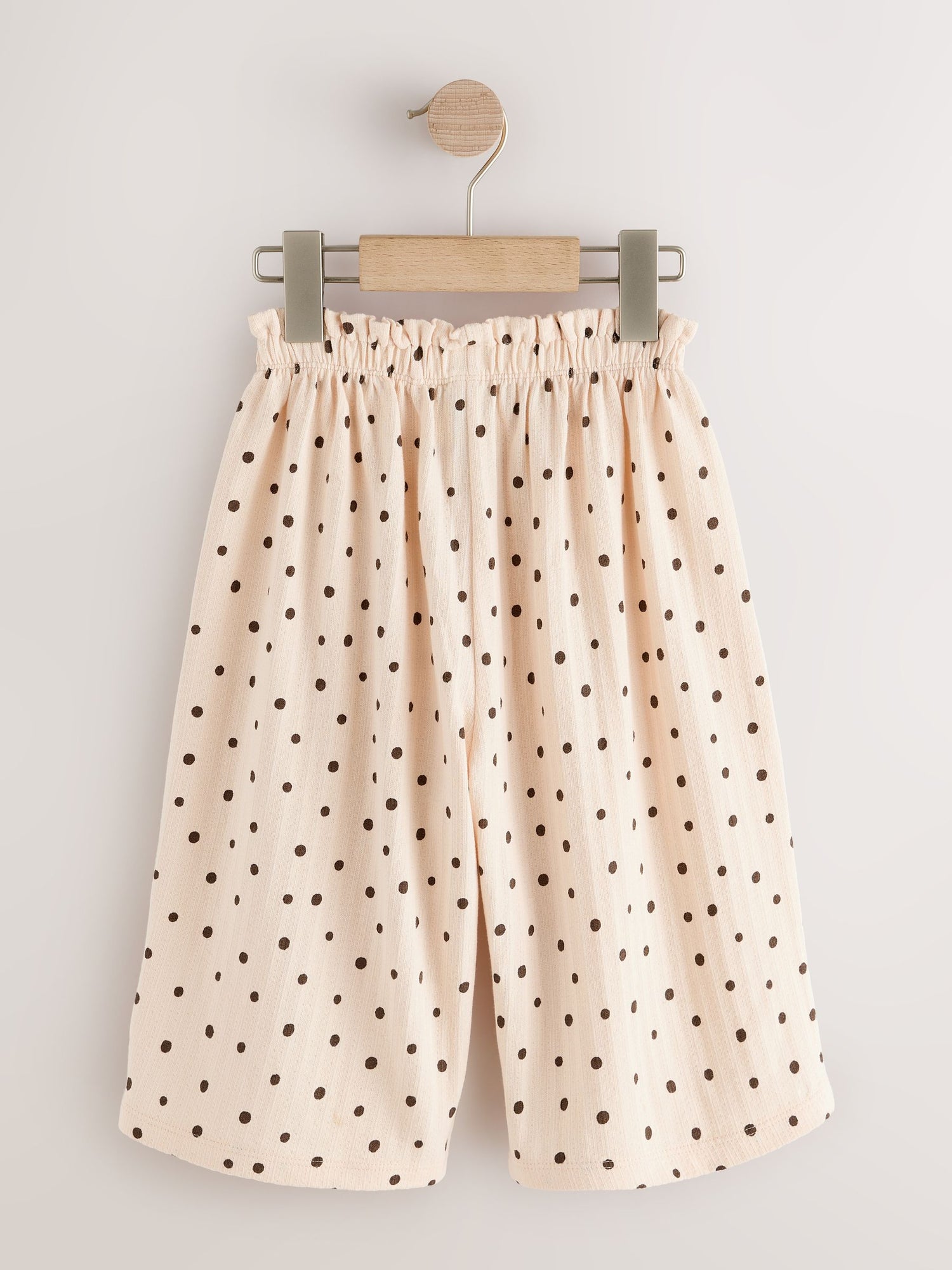 Neutral Wide Leg Trousers 3 Pack (3mths-7yrs) - Size 3-6 Months (62-68cm)