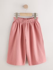 Neutral Wide Leg Trousers 3 Pack (3mths-7yrs) - Size 3-6 Months (62-68cm)