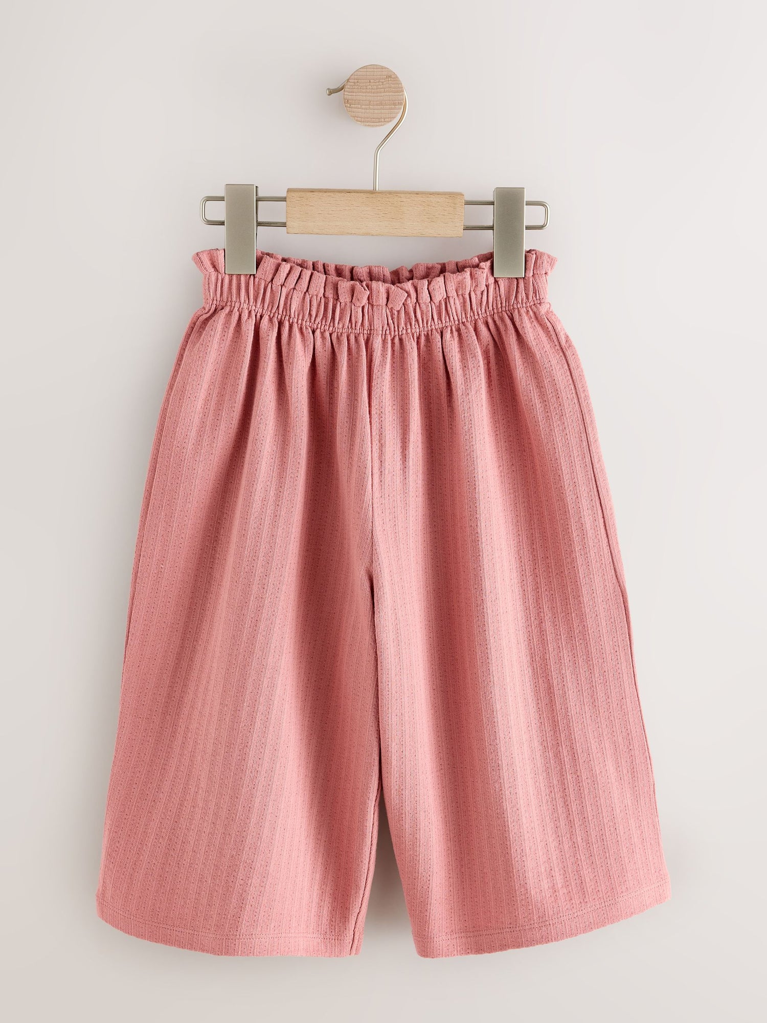 Neutral Wide Leg Trousers 3 Pack (3mths-7yrs) - Size 3-6 Months (62-68cm)