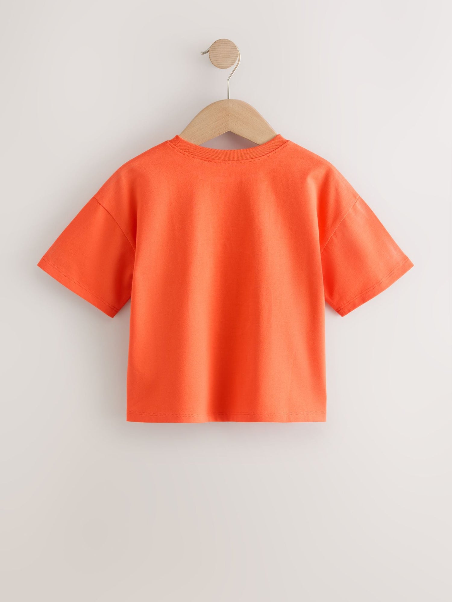 Orange Cat Short Sleeve T-Shirt (3mths-7yrs) - Size 3-6 Months (62-68cm)