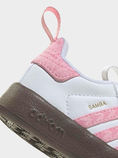 adidas Originals White Adifoam Samba Infant Trainers