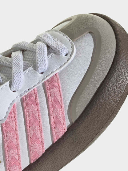 adidas Originals White Adifoam Samba Infant Trainers