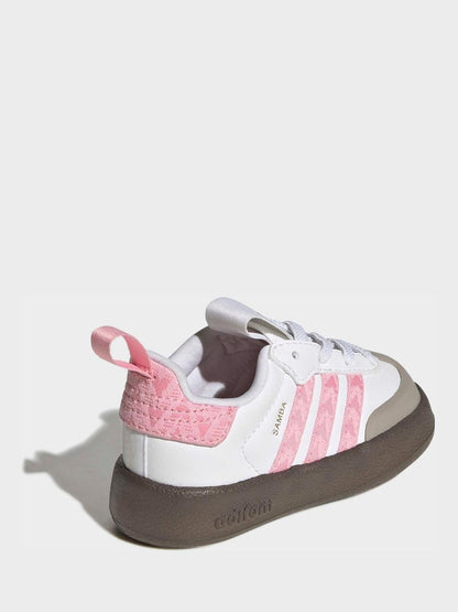 adidas Originals White Adifoam Samba Infant Trainers