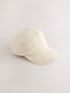 Cream Lacer Cut Embroidery Cap (1-16yrs) - 11-13 Years (146-158cm)