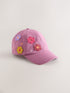 Mauve Purple 3D Flower Cap (1-16yrs) - 14-16 Years (164-176cm)