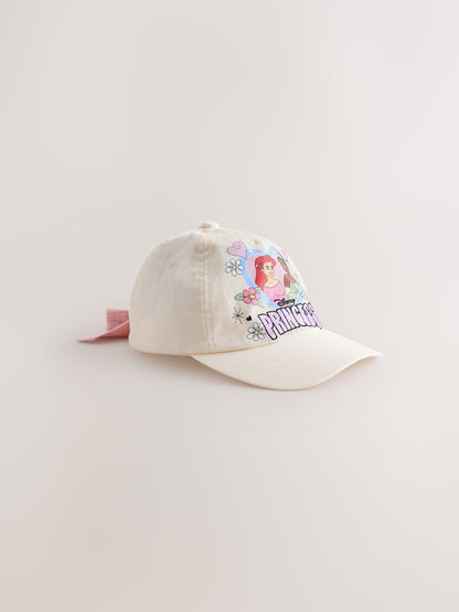 Cream Disney Princess Cap (1-10yrs) - Size 1-2 Years (80-92cm)