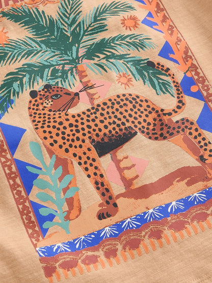 Tan Cheetah Havana Sunset