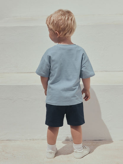 Blue Diagonal Stripe