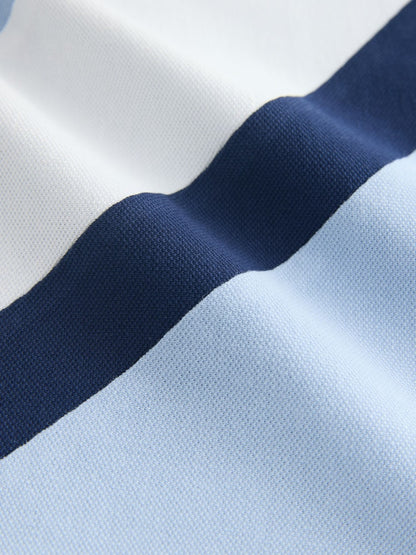 Blue Diagonal Stripe