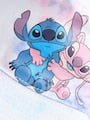 Blush Pink Blue Lilo &amp; Stitch Tie Dye Effect Bucket Hat (1-16yrs) - Size 1-2 Years (80-92cm)