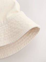 Stone Bucket Hat (3mths-16yrs) - Size 3-9 Months (62-74cm)