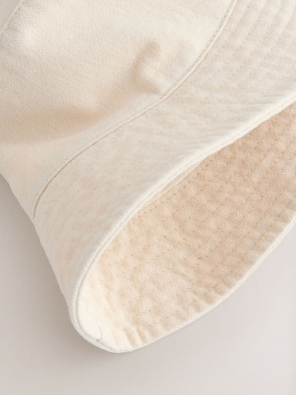 Stone Bucket Hat (3mths-16yrs) - Size 3-9 Months (62-74cm)