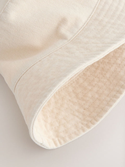 Stone Bucket Hat (3mths-16yrs) - Size 3-9 Months (62-74cm)