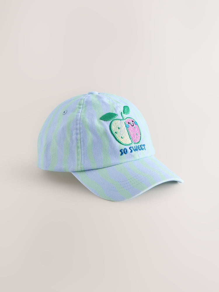 Green/Blue Apple Placement Cap (1-13yrs)