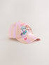 Stripe Pink Paw Patrol Cap (1-10yrs) - 7-10 Years (122-140cm)