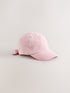 Pink Bow Back Cap (3mths-10yrs) - Size 3-9 Months (62-74cm) - Default 1