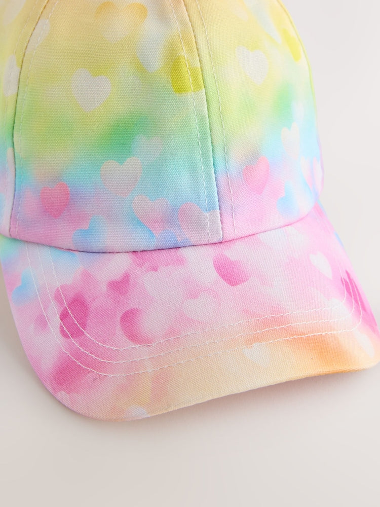 Pink/Purple Pattern Cap (1-13yrs) - Size 1-2 Years (80-92cm)