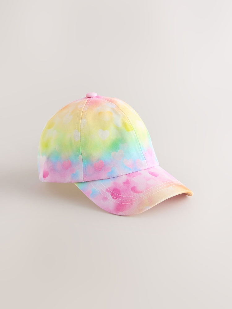 Pink/Purple Pattern Cap (1-13yrs) - Size 1-2 Years (80-92cm)