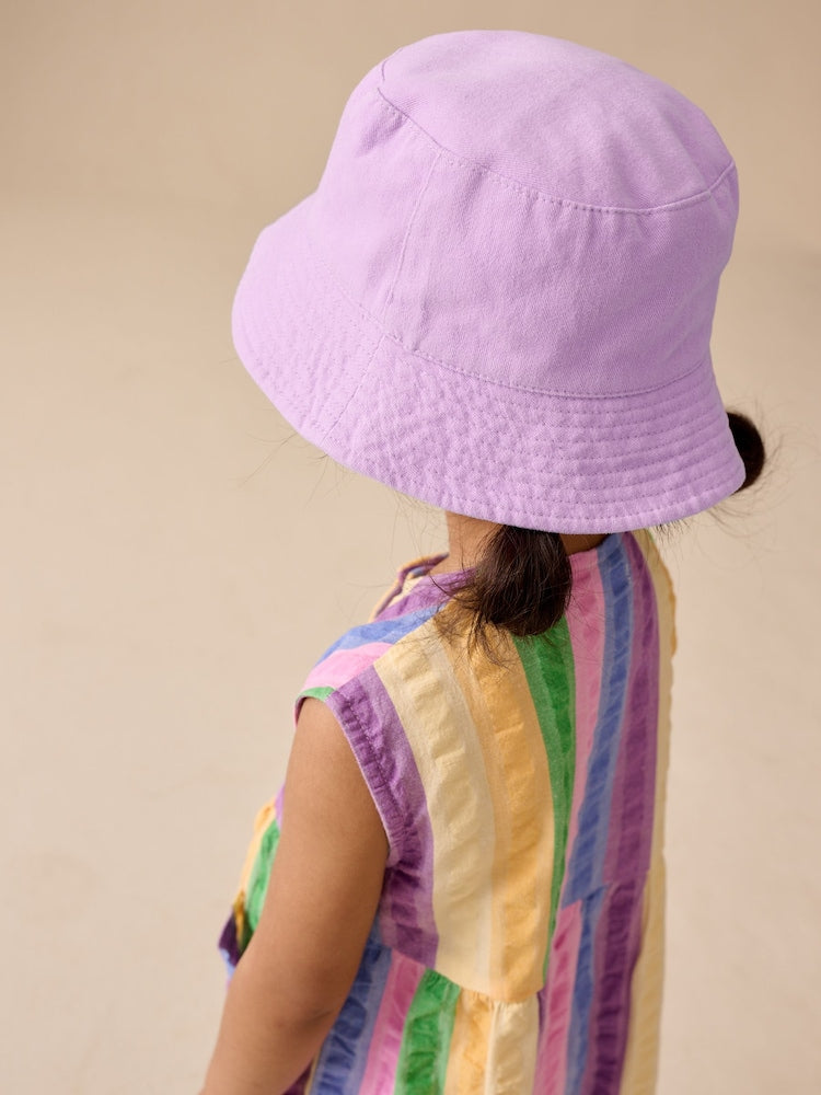 Lilac Purple Bucket Hat (3mths-16yrs)