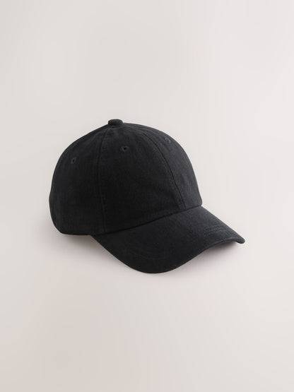 Black Baseball Cap (1-16yrs)