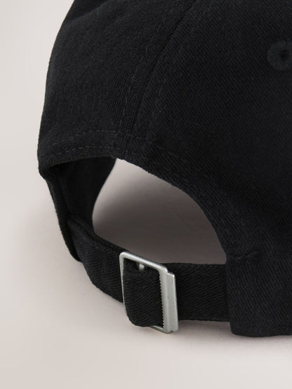 Black Baseball Cap (1-16yrs)