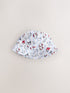White/Blue/Red Hello Kitty Bucket Hat (1-16yrs) - 11-13 Years (146-158cm)