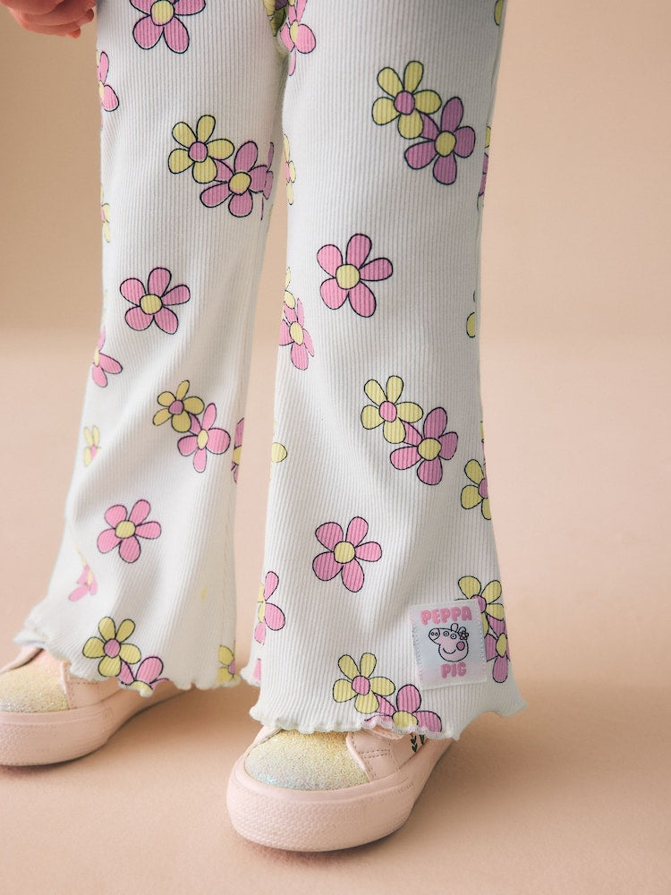 Purple Peppa Pig Sweatshirt &amp; Flare Leggings Set (3mths-7yrs) - Size 3-6 Months (62-68cm)