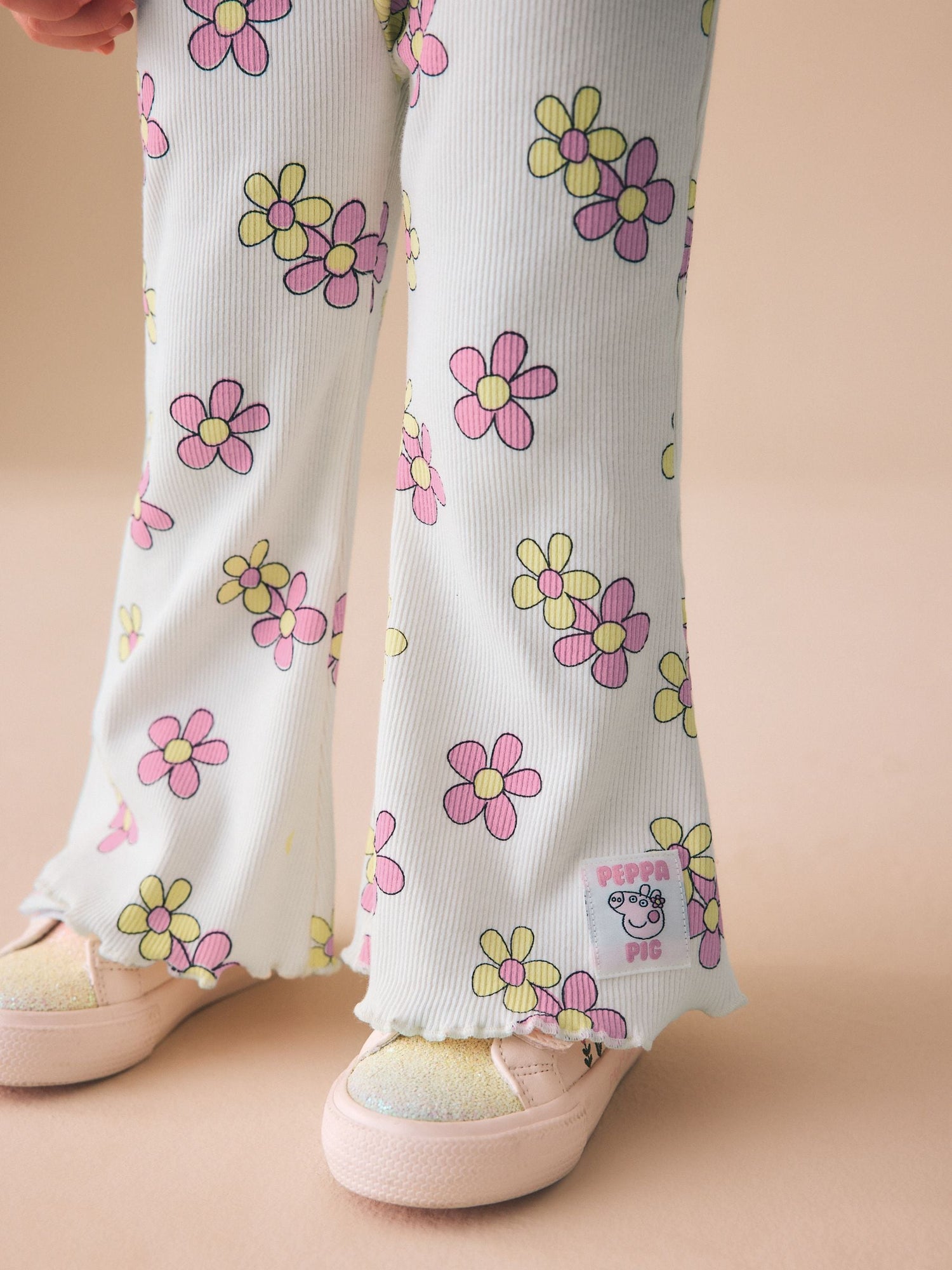 Purple Peppa Pig Sweatshirt &amp; Flare Leggings Set (3mths-7yrs) - Size 3-6 Months (62-68cm)