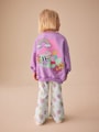 Purple Peppa Pig Sweatshirt &amp; Flare Leggings Set (3mths-7yrs) - Size 3-6 Months (62-68cm)