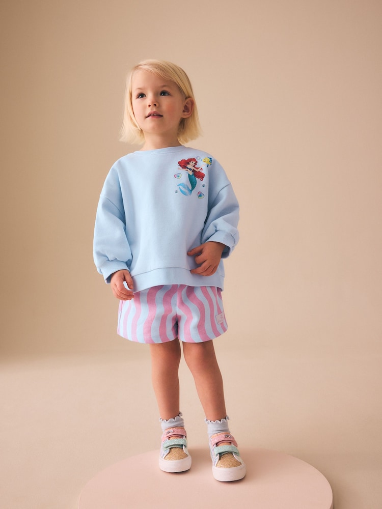 Blue Ariel Ariel Sweatshirt &amp; Shorts Set (3mths-7yrs)