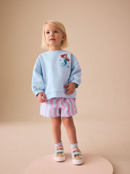 Blue Ariel Ariel Sweatshirt &amp; Shorts Set (3mths-7yrs)