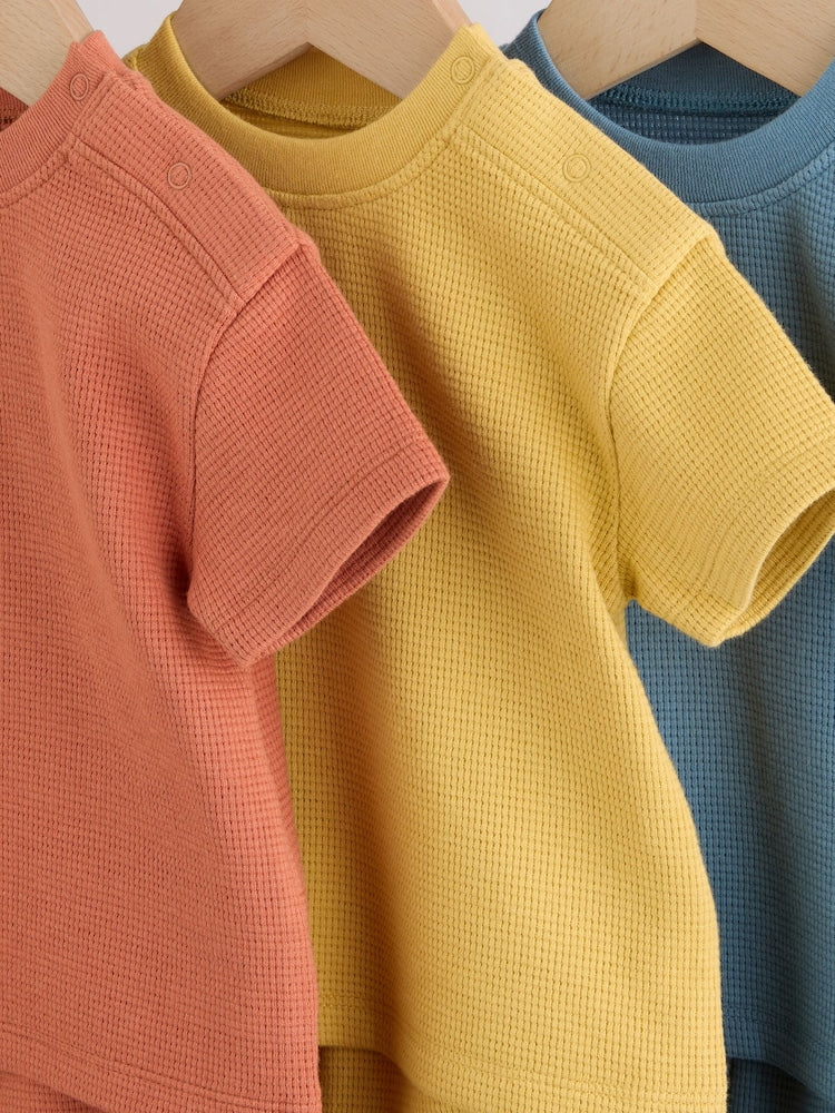 Orange/Blue/Yellow Tops and Shorts 6 Piece Baby Set (0mths-2yrs)