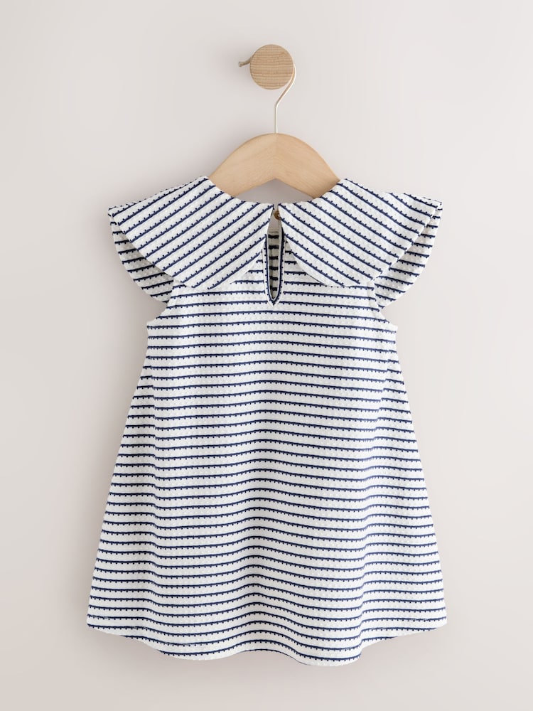 Monochrome Bow Collar