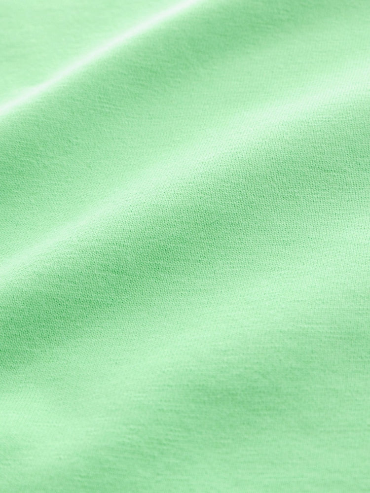 Bright Green Short Sleeve Plain T-Shirt (3mths-7yrs)