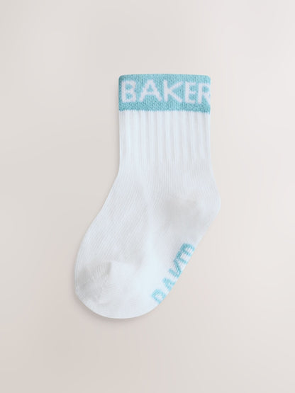 Baker by Ted Baker Baby Socks 5 Pack - Size Up To 3 Months (50 - 62cm)